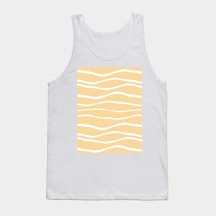 Cute yellow sand waves Tank Top